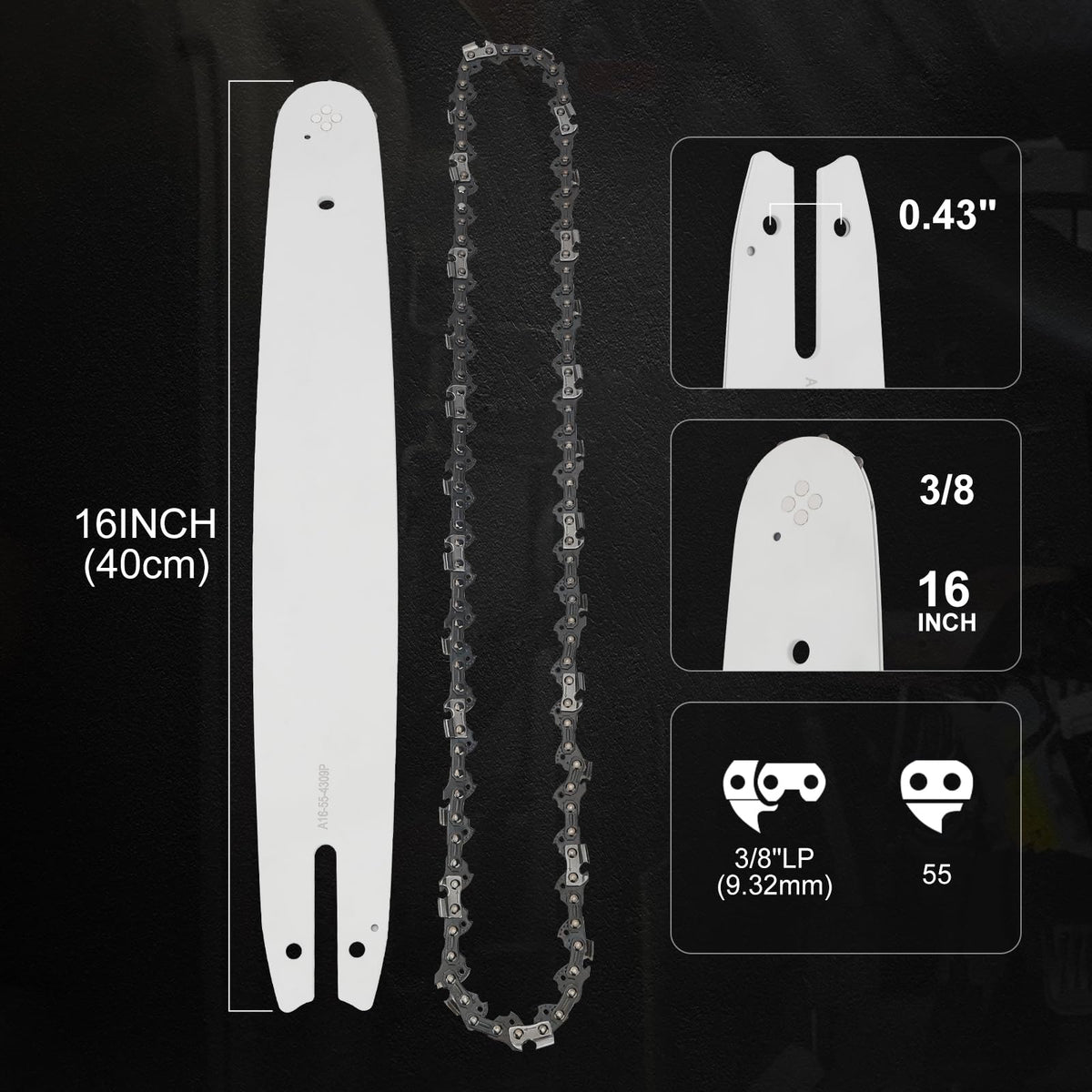 X4XZ laser-cut teeth provide smoother cuts and reliable performance.