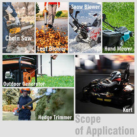 X5MPLXPMX 4mm fitment works with most lawn equipment