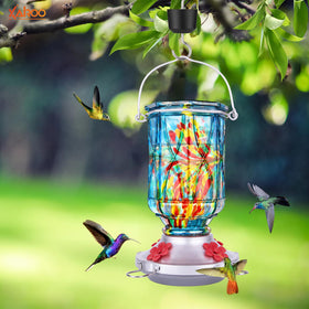 XAROO ant moat keeps nectar clean and accessible for hummingbirds.