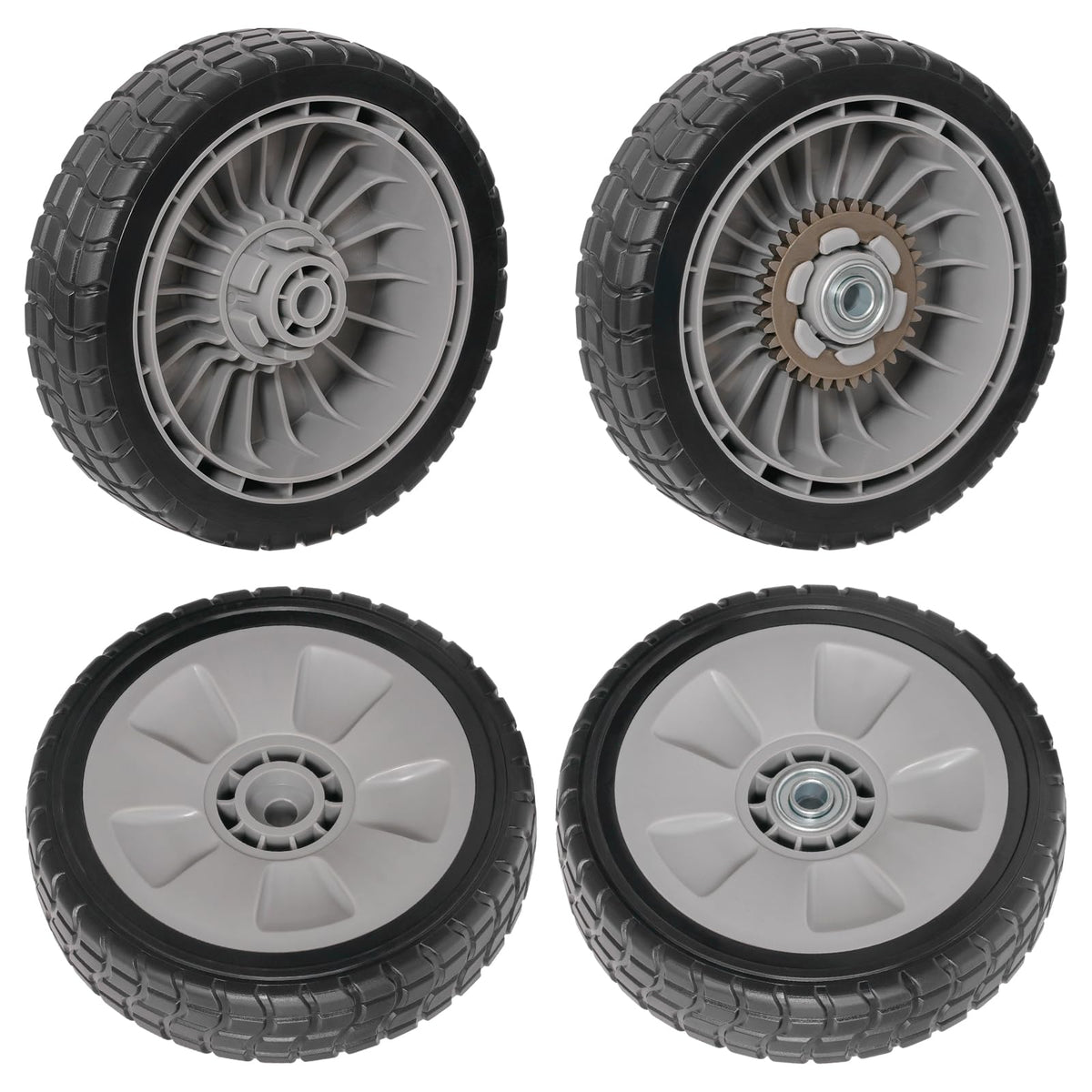 XaXmTee 8-inch rear wheel for Honda HRR216, durable replacement for enhanced traction.