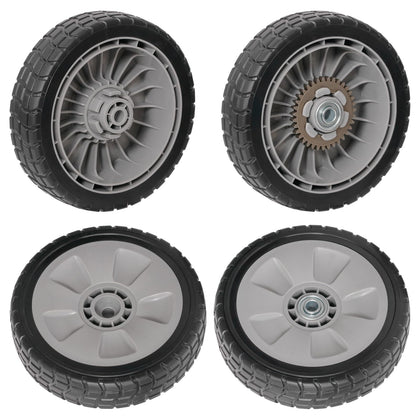 XaXmTee 8-inch rear wheel for Honda HRR216, durable replacement for enhanced traction.