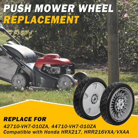 XaXmTee easy-install wheel kit for Honda HRX217 models.