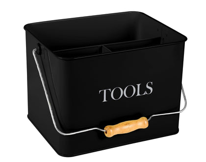 Xbopetda garden tool organizer with 3 compartments keeps tools neatly organized for easy access