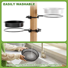 Xbpeuy removable seed trays simplify cleaning and maintenance