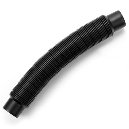 XCWT 1.25-inch downspout diverter hose for rainwater capture in gardens.