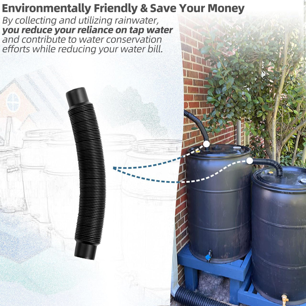 XCWT durable kink-resistant hose designed for outdoor use with steady water flow.
