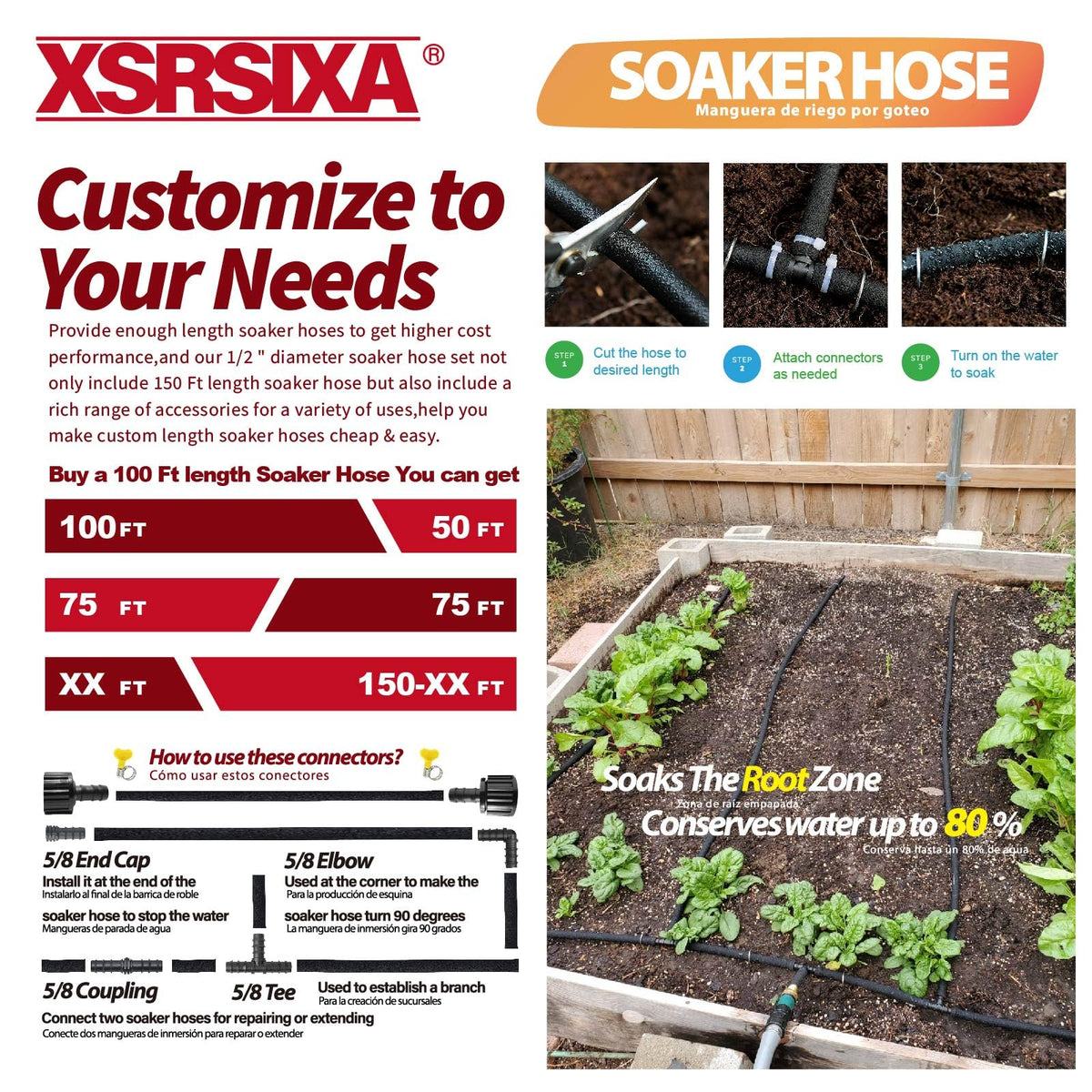 XDRSIXA UV stabilized hose demonstrates all-weather outdoor durability