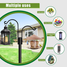 XDW-GIFTS versatile hook ideal for solar lanterns, bird feeders, and baskets.