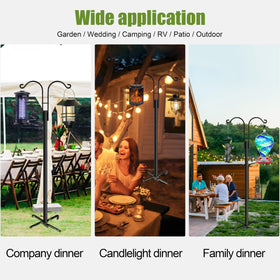 XDW-GIFTS easy assembly instructions help set up the hooks quickly outdoors.