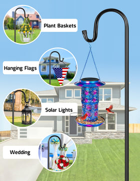 XDW-GIFTS plant basket hanger in a two-pack set.