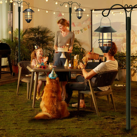 XDW-GIFTS shepherds hook stands tall at 92 inches for elevated displays.