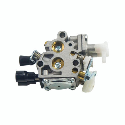 XEEQKLHW HS46 carburetor side view showing precise fit for easy installation
