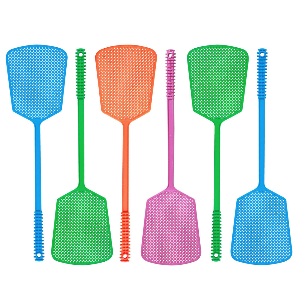 XEHAHOSH fly swatter 6-pack colors for quick indoor use.