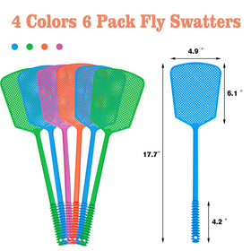 XEHAHOSH fly swatter extended handle for greater reach.