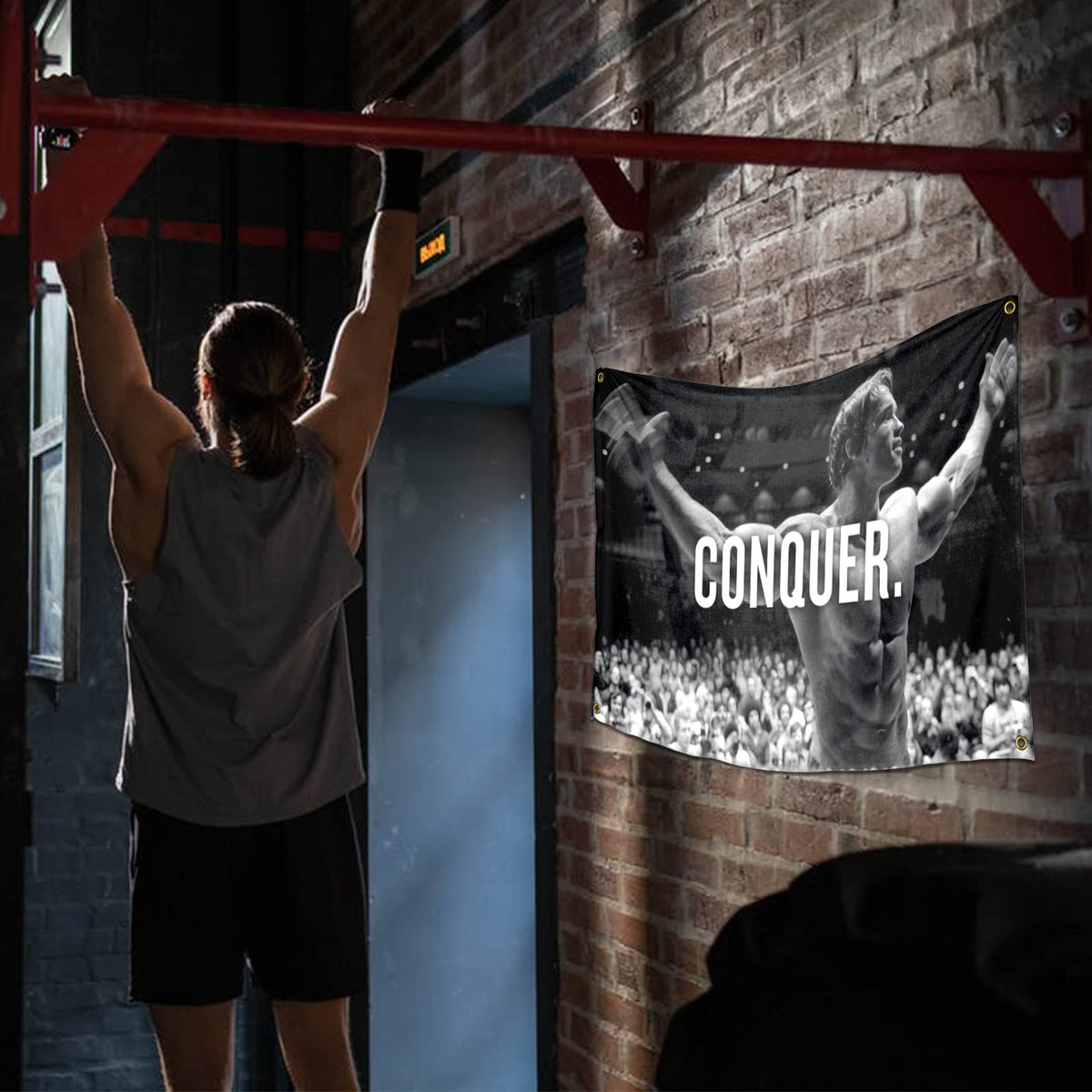 XEODE versatile flag for indoor and light outdoor use