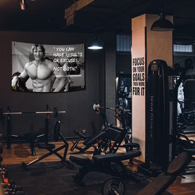 XEODE man cave banner inspires focus and energy in spaces
