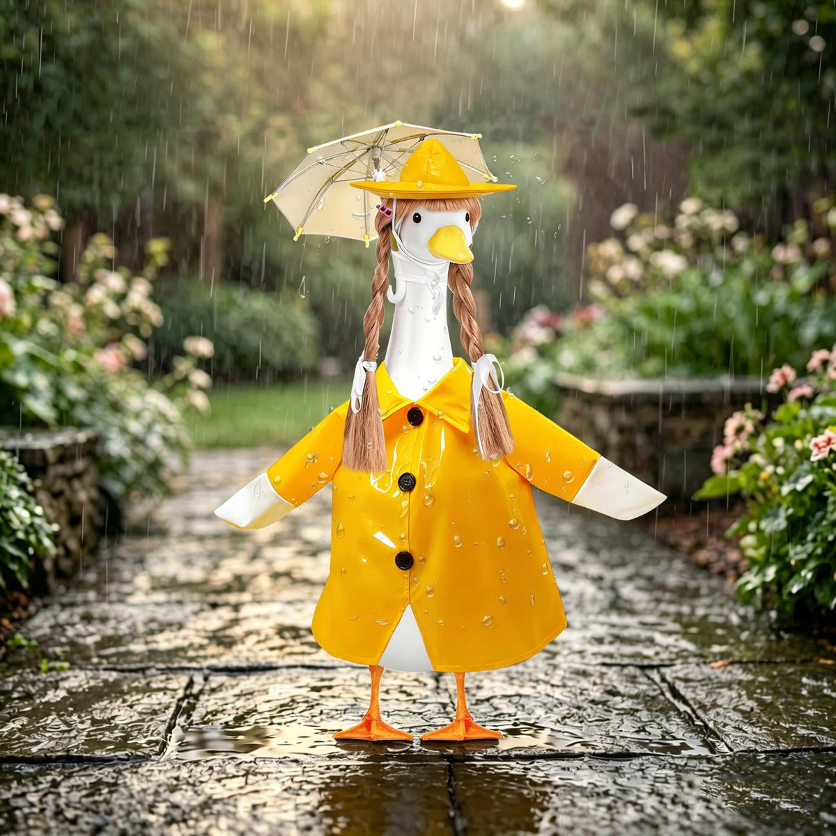 XEVZOK raincoat is easy to clean, keeping display fresh
