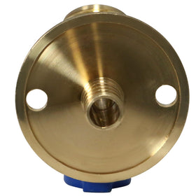 XFITTING 3/4 in GHT outlet close-up shows standard hose compatibility.