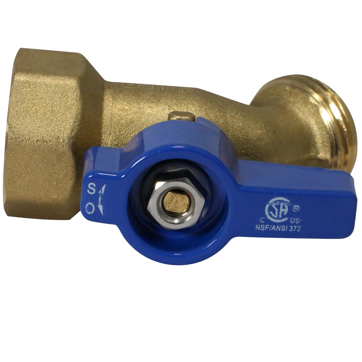 XFITTING bibb 1-4-turn handle enables quick water control
