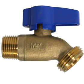 XFITTING hose bibb connection demonstrates secure hose attachment.