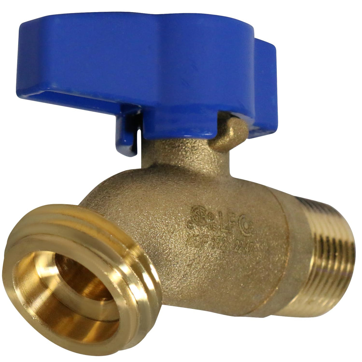 XFITTING brass hose bibb in potable water setup supports safe distribution.