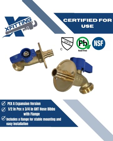 XFITTING expansion bibb packaged for simple one-pack installation.
