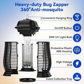 XGAYOO Bug Zapper ready for indoor use to reduce pests