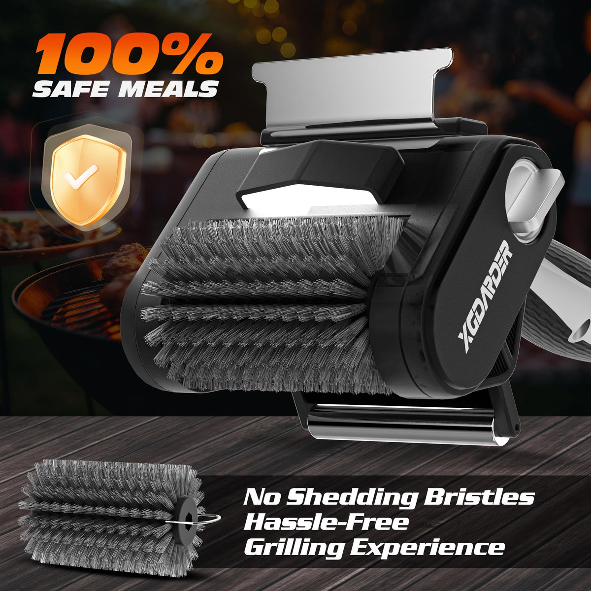 XGDARDER compact 2-pound design fits in grill cabinets