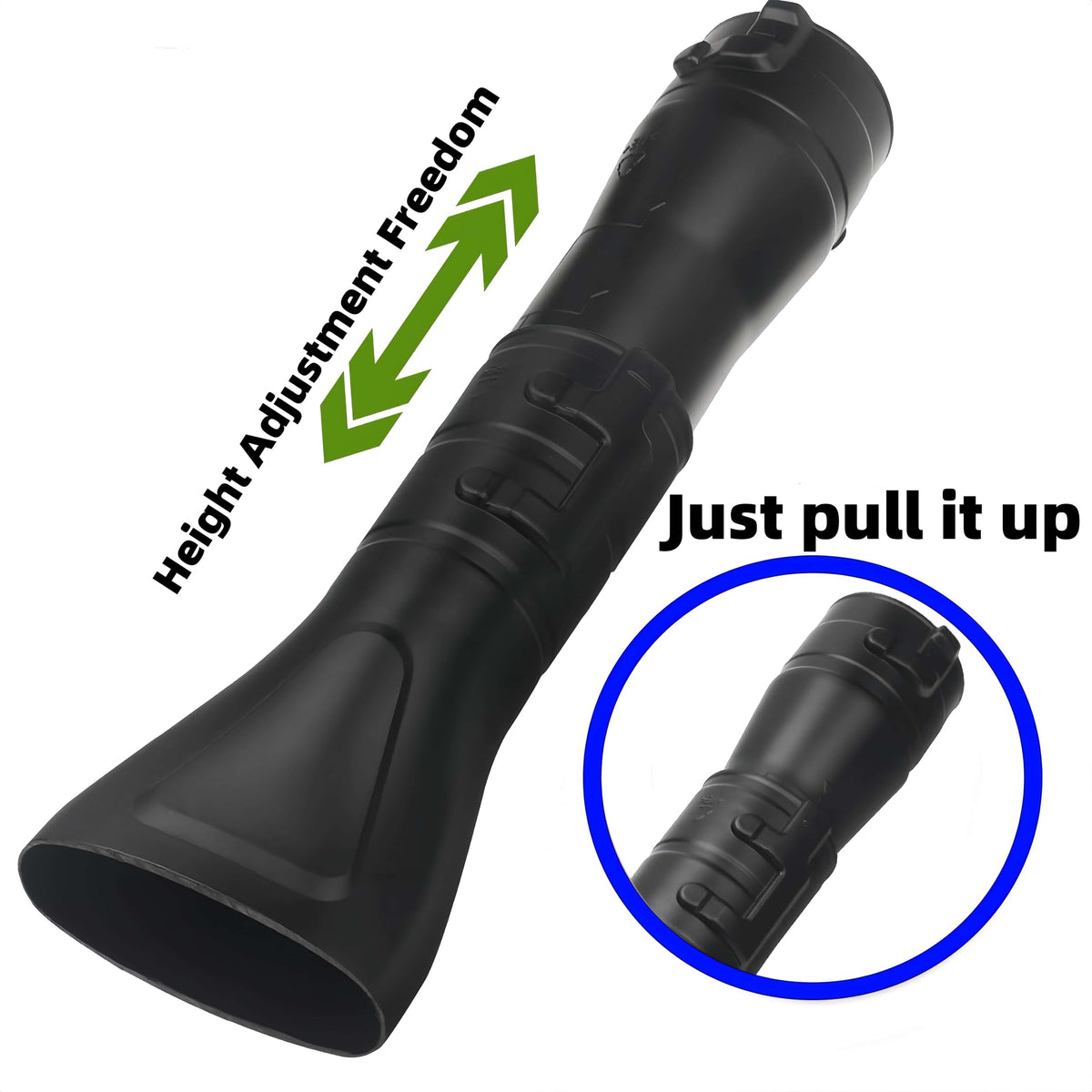 XHBAN blower nozzle sleeve compatible with XBU02Z and XBU03 for easy installation.