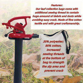 XHBAN replacement leaf bag kit for quick maintenance and efficiency.