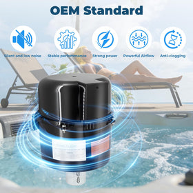 XHHEZQ Silencer Spa Blower durable valve supports long-term performance.