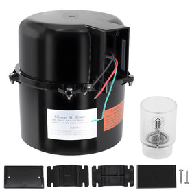 XHHEZQ Silencer Spa Blower unit installed for quick spa setup and strong airflow.