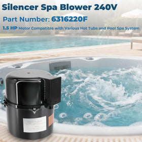XHHEZQ Spa Blower Quiet Operation reduces spa noise for late-night use