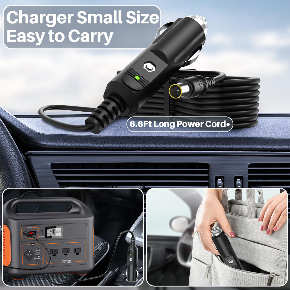 XHUCHINMAL compact design charger easy to carry