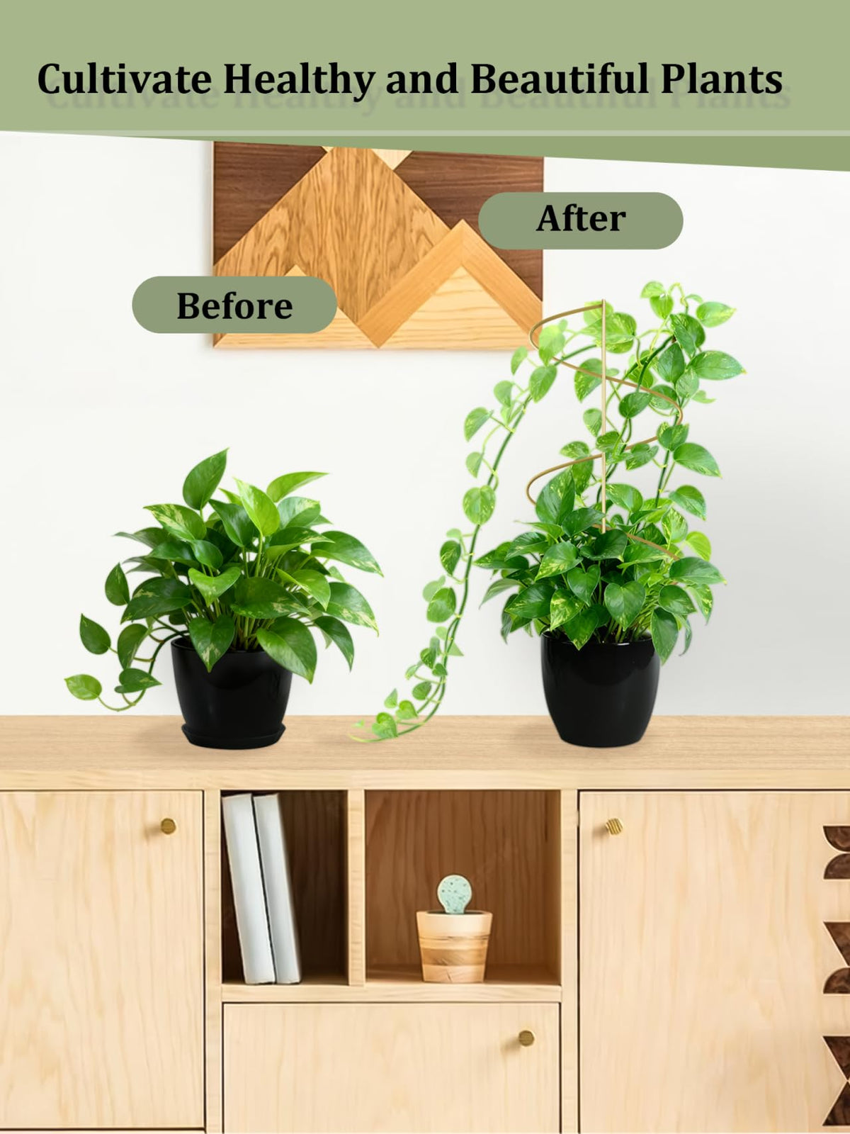 Xhwlgbal mini trellis for potted plants indoors or outdoors