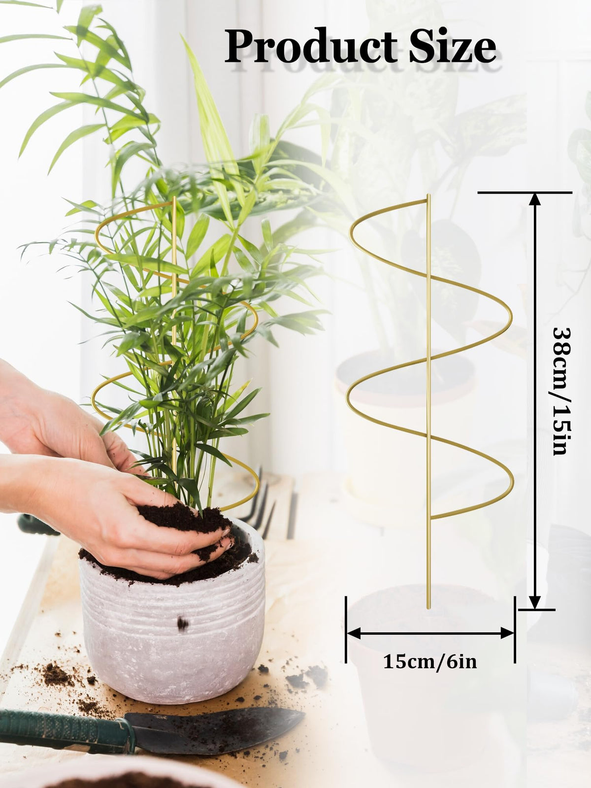 Xhwlgbal single-stick metal climber with S-shaped wave design