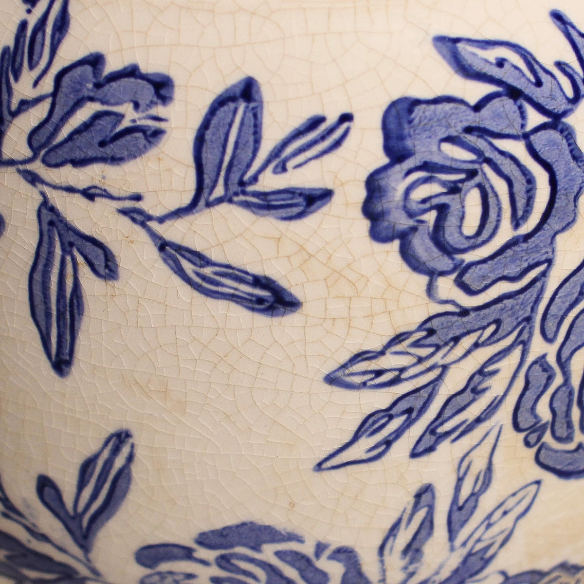Xiaan Jiaju blue white ceramic pot for living room decor and memories