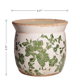 Xiaan Jiaju planter with drainage hole bottom prevents overwatering.