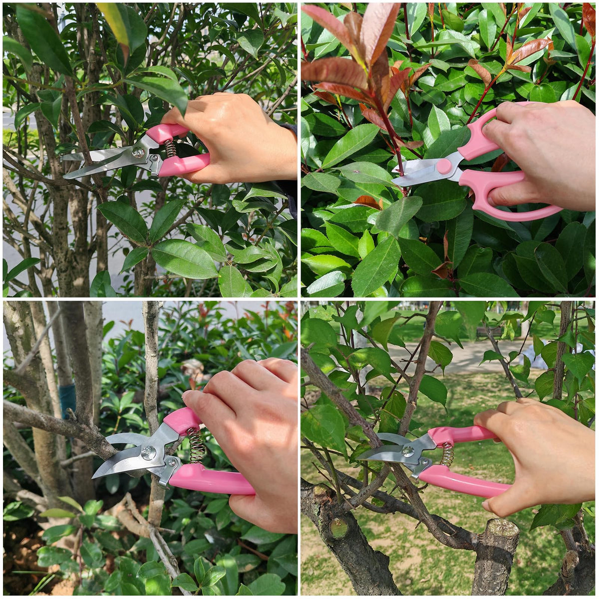 XIAONAN floral scissors safety lock protects blades when not in use