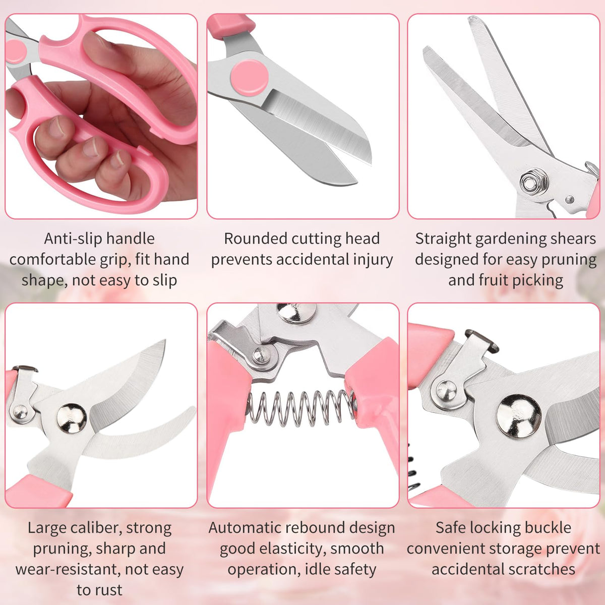 XIAONAN stainless steel blades stay sharp and rust-resistant