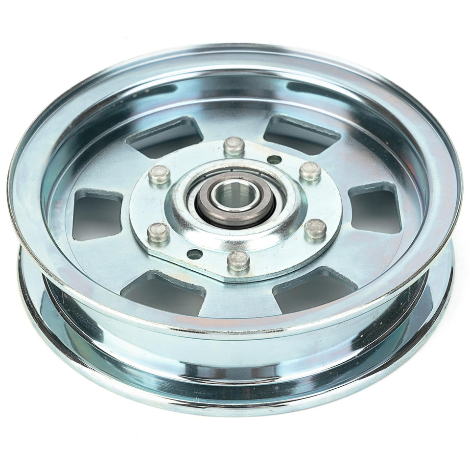 Xiaoyudou flat idler pulley for Bad Boy ZT 48-60 decks improves belt alignment.