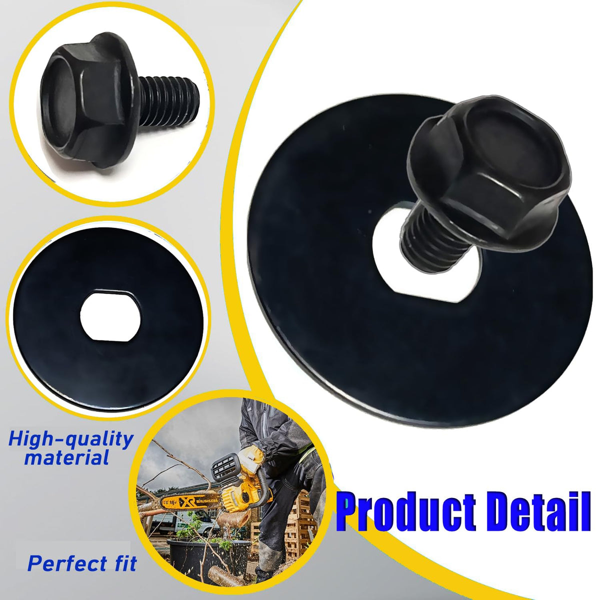 Xiatnnxaa washer for DeWalt DCCS620M1, precise fit and corrosion resistance.