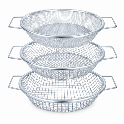 Xicooka soil sifter with handle assembly for easy garden sieving