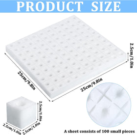 XIDAJIE 25mm square blocks easy to separate for reuse
