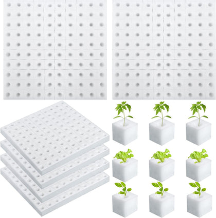 XIDAJIE hydroponic sponges kit with six sheets for versatile seedling growth
