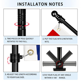 XIFAN adjustable bracket enables 0-180° mounting on walls or posts.