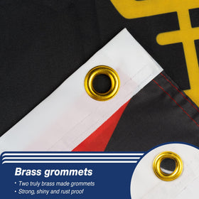 XIFAN Afro Soulaan flag showcases heritage with durable, outdoor-ready quality.