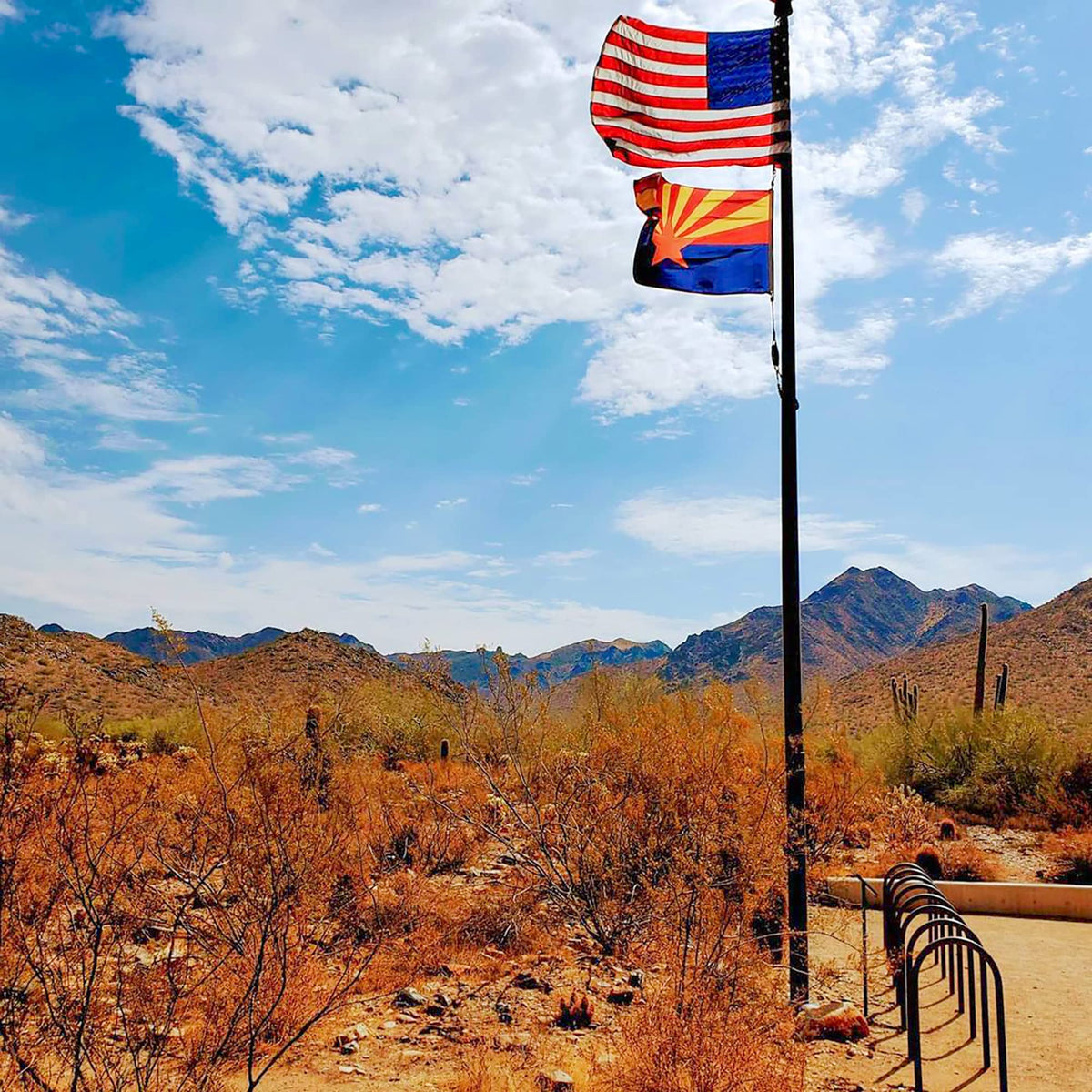XIFAN Arizona flag 3x5 indoor outdoor flag for porch or yard