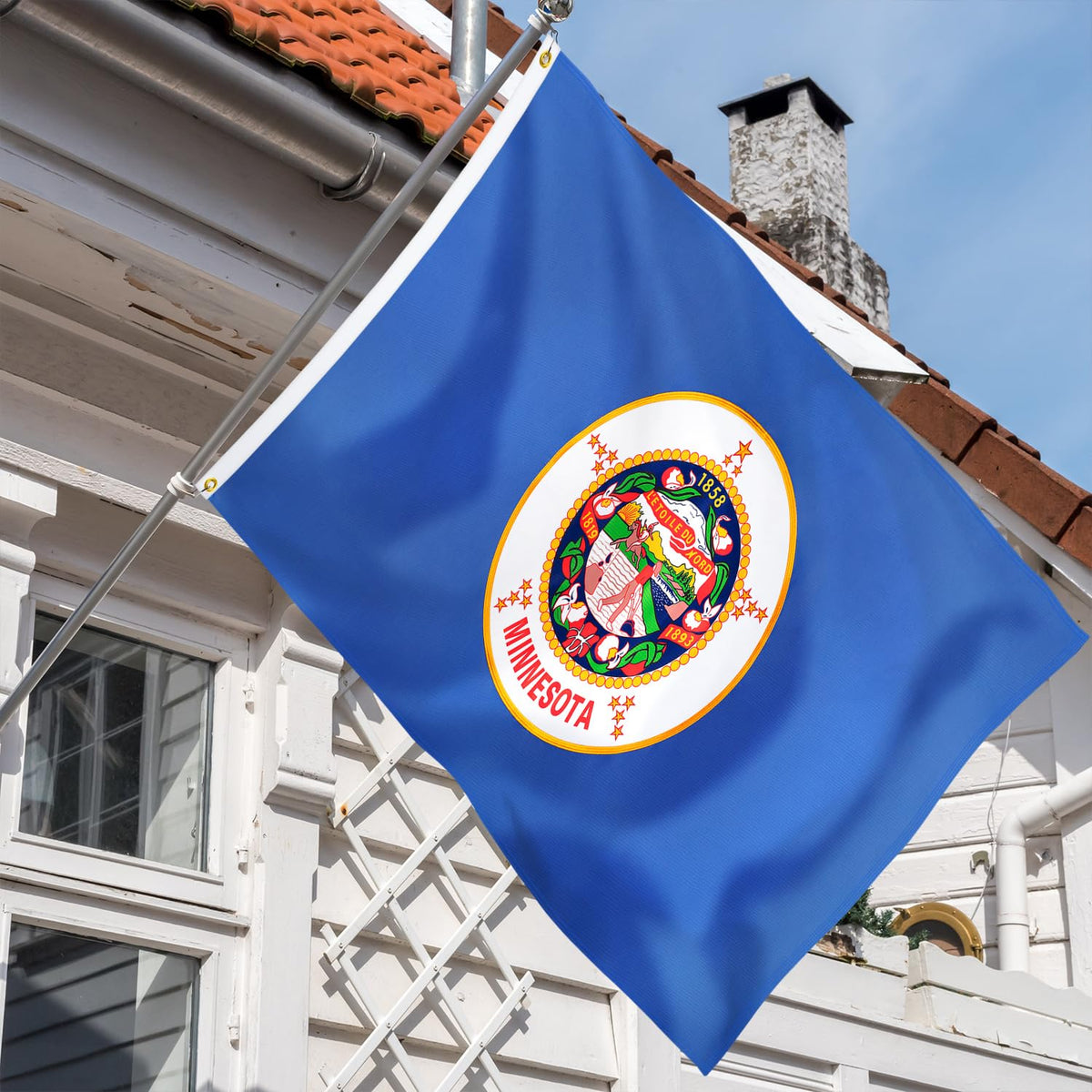 XIFAN flag features UV protection and quick-drying material.