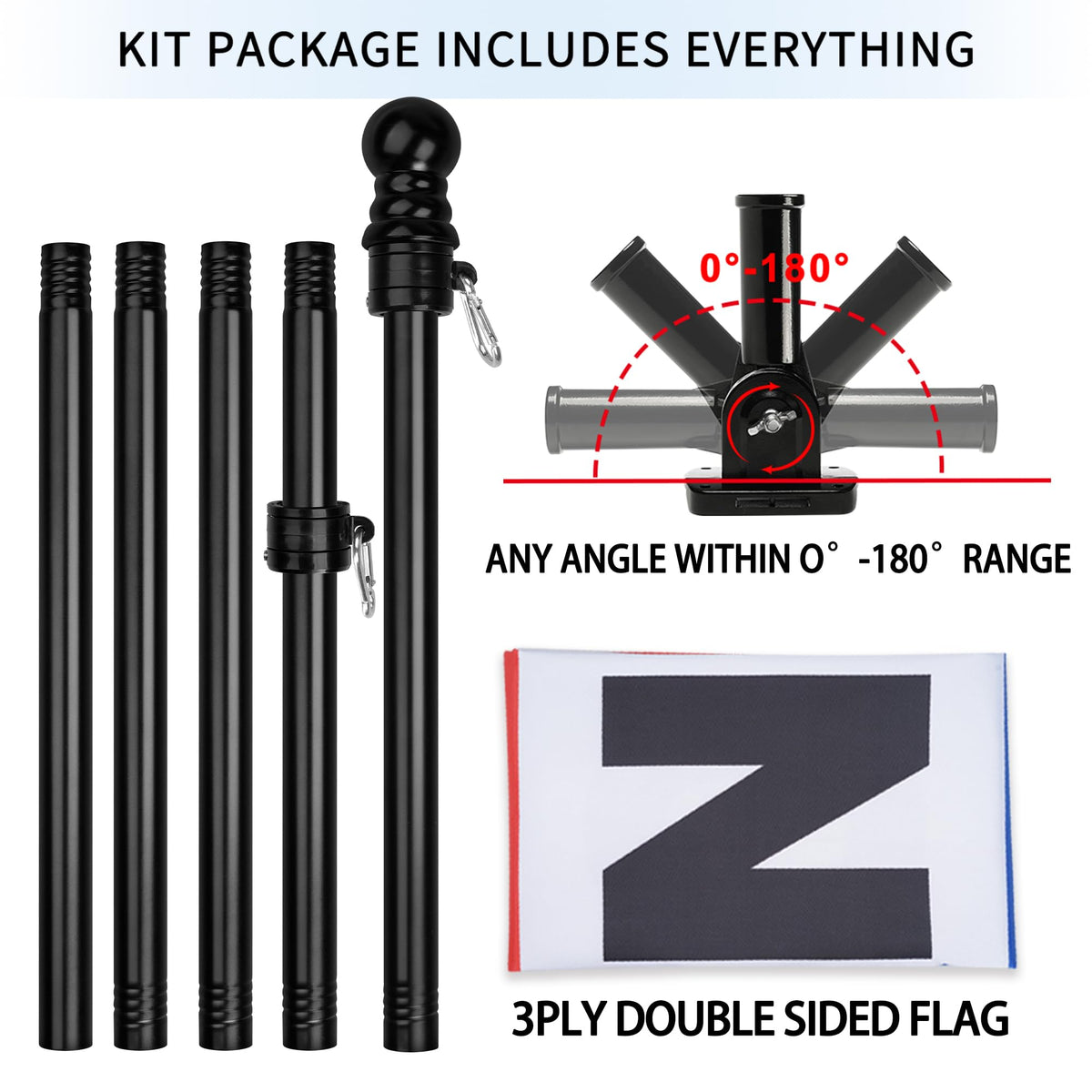 XIFAN Open Flag in wind shows no-tangle rotation and stable outdoor display.